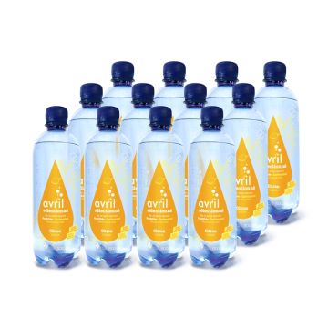 Organic Carbonated Spring Water Organic Lemon Flavor