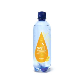 Organic Carbonated Spring Water Lemon Flavor