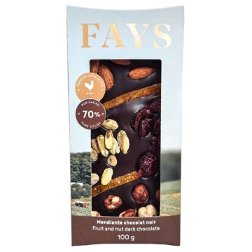 Mendiante chocolat noir