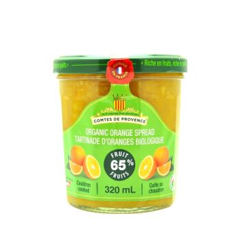 Tartinade  d'oranges biologique