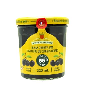 Confiture de cerises noires