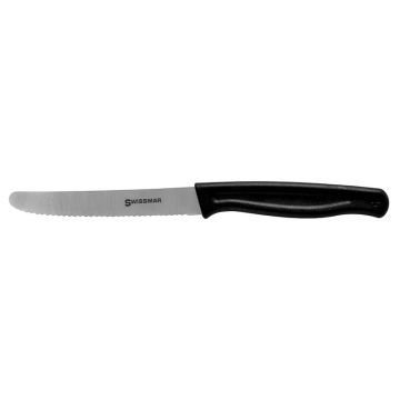 Couteau tout usage noir 11 cm