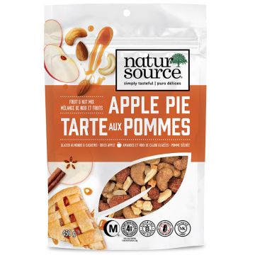 Mélange de noix et fruits tarte aux pommes