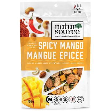 Mélange de noix et fruits mangue épicée