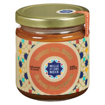 Beurre amande miel argan