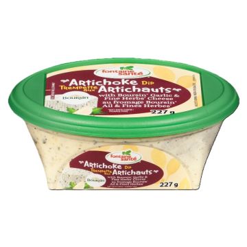 Boursin Cheese Dip Artichokes Garlic Fine Herbs