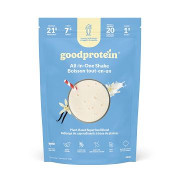 Vanilla Milkshake Flavour Enriched Plant-based Proteins