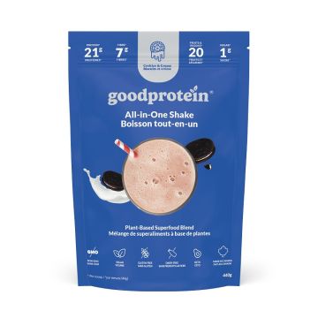 Cookies & Cream Flavour Enriched Plant-based Proteins