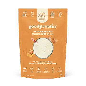 Salted Caramel Flavour Enriched Plant-based Proteins