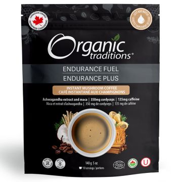Organic Endurance Plus Mushroom Instant Coffee