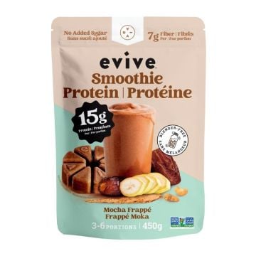 Smoothie protéiné frappé moka