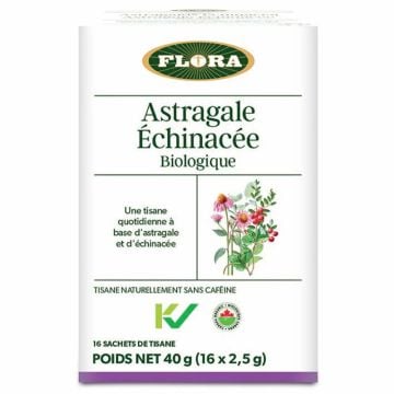 Tisane médicinale Échinacée Astragale biologique - Système immunitaire 