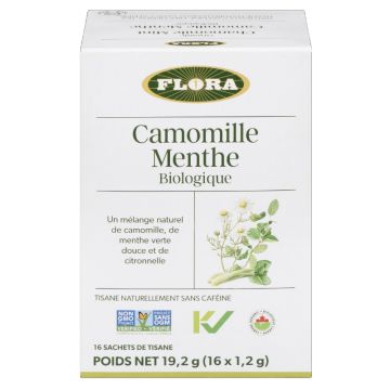 Organic Chamomille Mint Herbal Tea  - Relaxation 