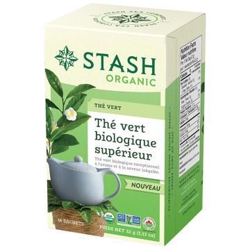 Thé vert biologique supérieur