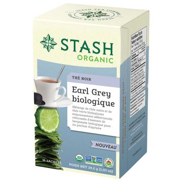 Thé noir Earl Grey biologique