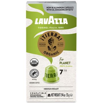 Organic Tierra Coffee in Capsules for Planet