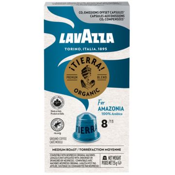Organic Tierra Coffee in Capsules for Amazonia