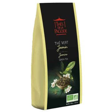 Thé vert au jasmin biologique