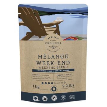 Organic coffee grains - Week-end blend