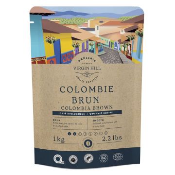 Café en grains biologique - Colombie Brun