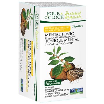 Herbal Tea Vitality Mental Tonic Chaga and Ashwagandha