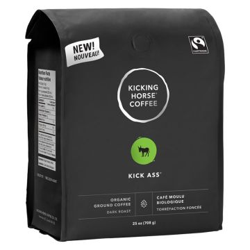 Café Kick Ass moulu biologique
