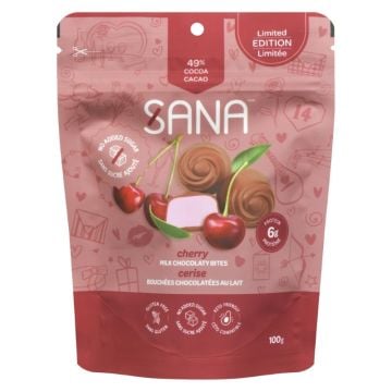 Cherry Milk Chocolate Bites