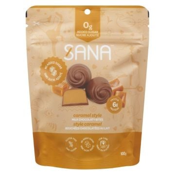 Bouchées chocolatées au lait style caramel