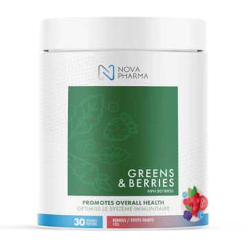 Berry Flavour Greens and Berries 30 Servings - Superfoods