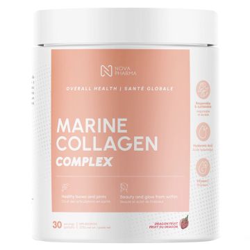 Collagène marin enrichi en acide hyaluronique saveur fruit du dragon 30 portions