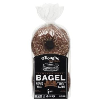 Bagel mince Pumpernickel sans gluten végétalien