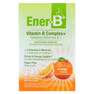 Complexe vitamine B saveur orange