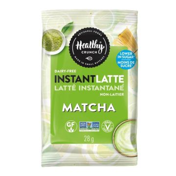 Latté instantané matcha végétalien 