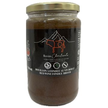 Bouillon à fondue au vin rouge