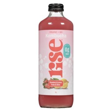 Kombucha fraise et citron biologique