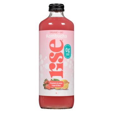 Organic Strawberry Lemon Kombucha