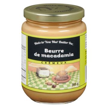 Beurre de macadamia crémeux