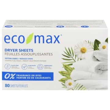 Fragrance-Free Fabric Softener Sheets