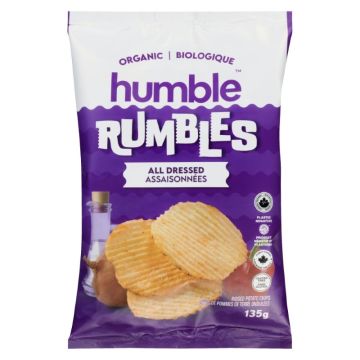 Organic Seasoned Rumbled Potato Chips