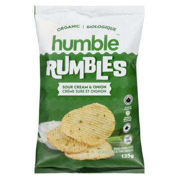 Organic Sour Cream and Onion Rumbles Potato Chips