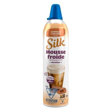 Mousse froide caramel cannelle pour café