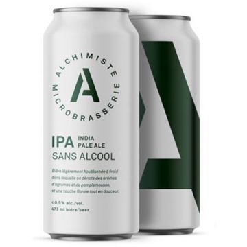 Non-alcoholic IPA Beer