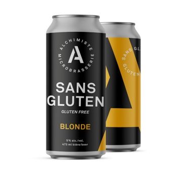 Bière blonde sans gluten