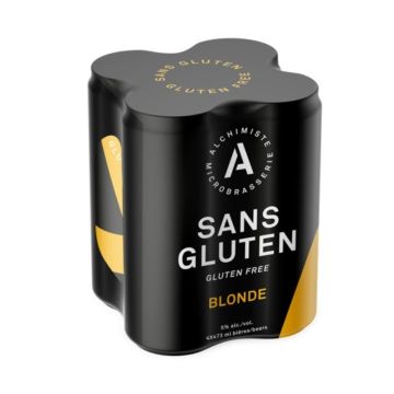 Bière blonde sans gluten