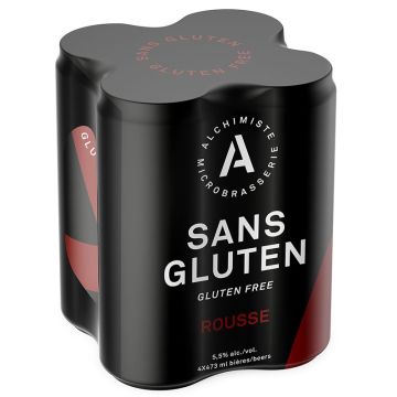 Bière rousse sans gluten