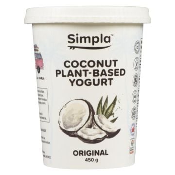 Yogourt à la noix de coco original végétalien