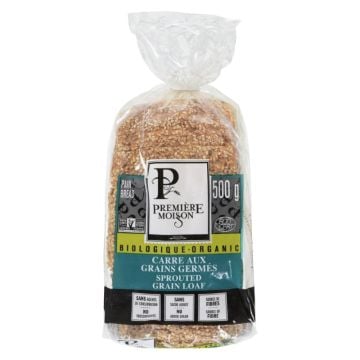 Organic Sprouted Grain Square Bread