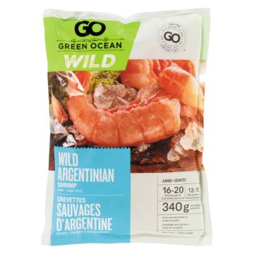 Crevettes sauvages d'Argentine crues 16/20