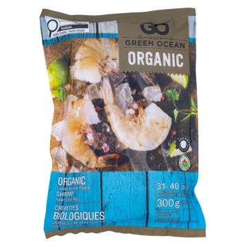 Raw Tiger Shrimp 31/40 Organic