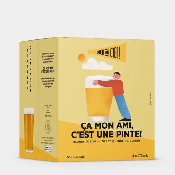 Ça mon ami c'est une pinte Beer